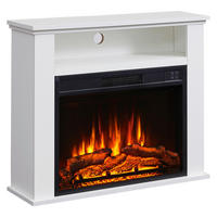 ELEKTROKAMIN - Weiß, Basics, Holz/Metall (23/85/65cm)