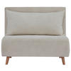 SCHLAFSESSEL in Cord Creme  - Creme/Naturfarben, Modern, Holz/Textil (102/82/91cm) - MID.YOU