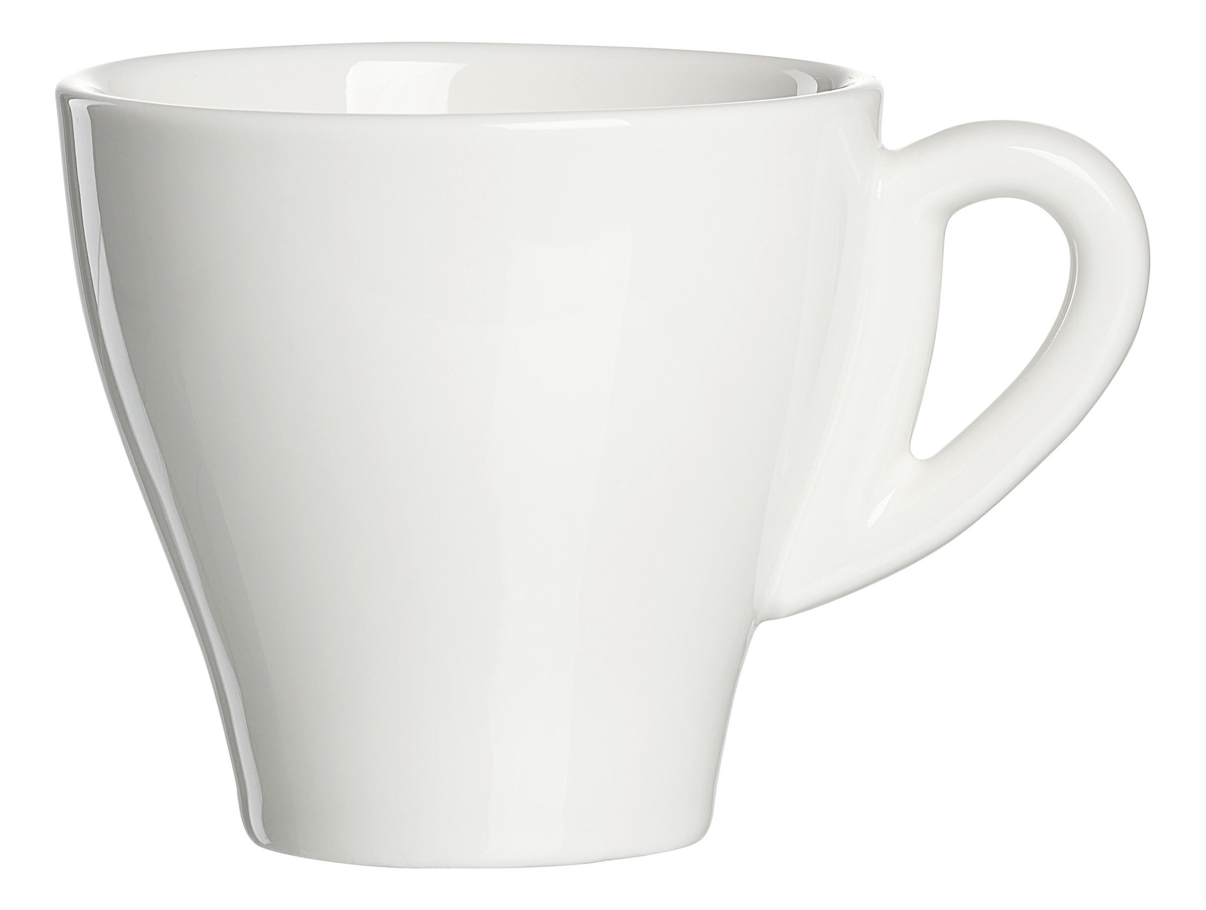 KAFFEETASSE Bari 150 ml - Weiß, KONVENTIONELL, Keramik (10/8/7cm) - Ritzenhoff Breker
