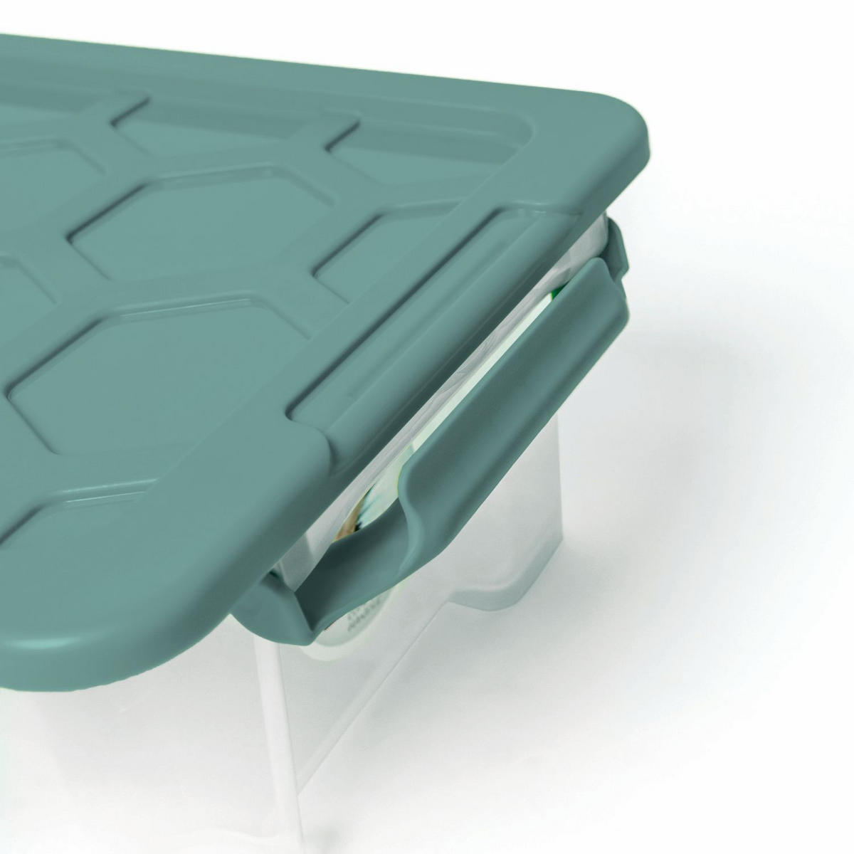 BOX     - Mintgrün, Basics, Kunststoff (28,3/16/39,3cm) - Rotho