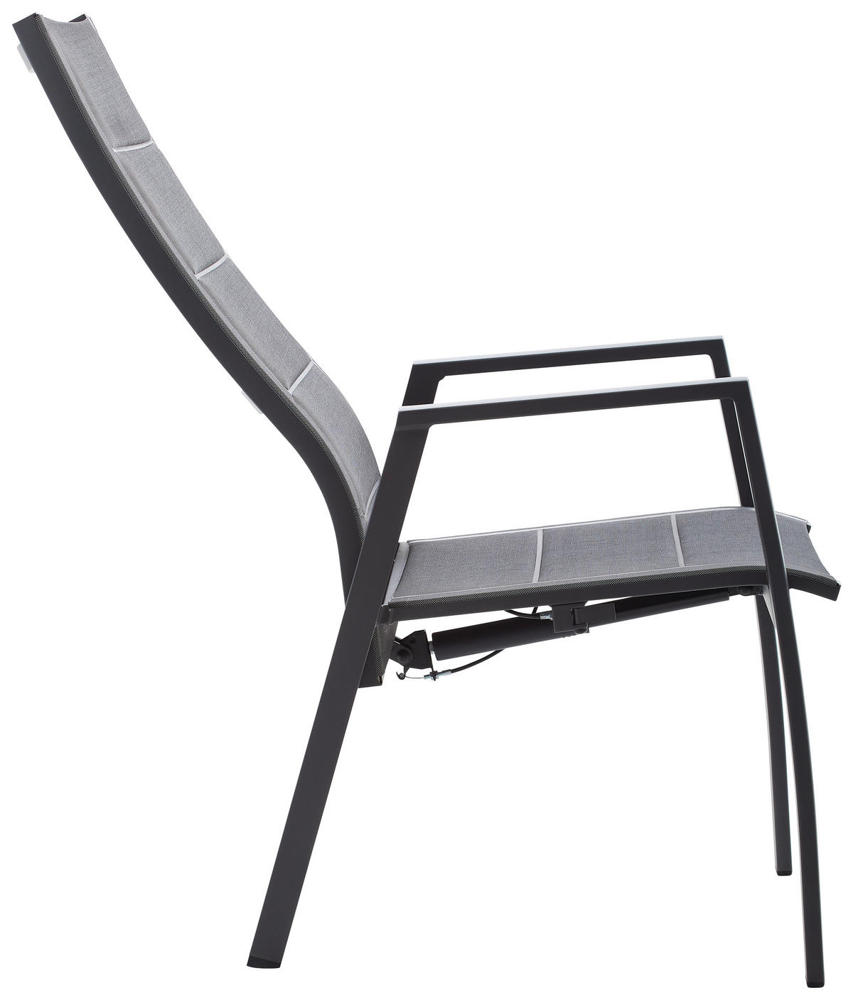 VRTNA STOLICA  antracit, tamno siva  metal, tekstil      - tamno siva/antracit, Konvencionalno, metal/tekstil (56/110/65cm) - Amatio
