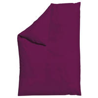 BETTDECKENBEZUG -teilig KNITTED JERSEY Jersey 135-140/200 cm  - Violett, Basics, Textil (135-140/200cm) - Schlafgut
