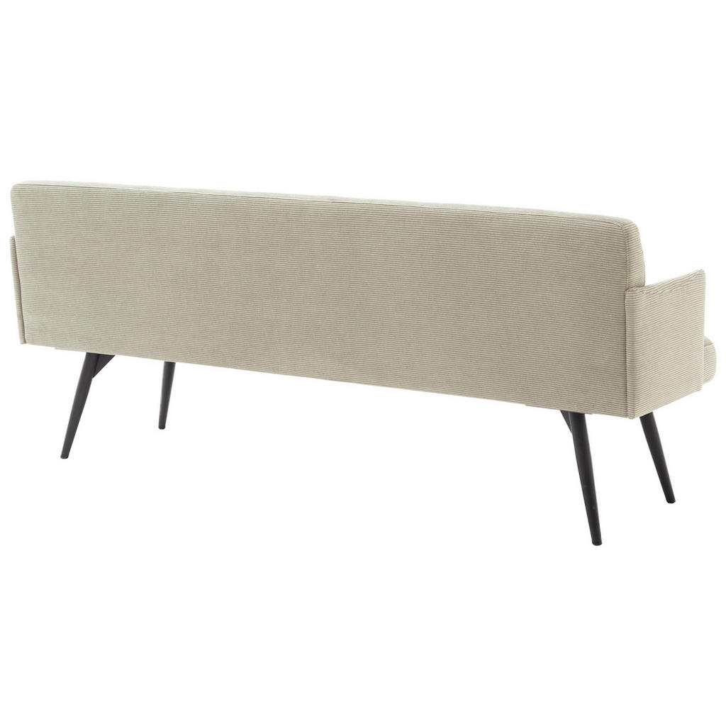 Thumbnail - Johann Jakob Sitzbank, Sand, Textil, 2-Sitzer, 206x85x69 cm, Goldenes M, Oeko-Tex® Standard 100, DGM-Klimapakt, DGM-Emis...