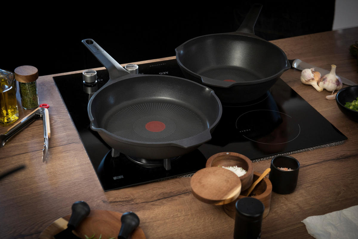 PFANNE ROBUSTO  - Schwarz, Basics, Metall (50,8/30,9/11,8cm) - Tefal
