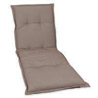 LIEGENAUFLAGE in Taupe Uni  - Taupe, Basics, Textil (63/9/190cm)