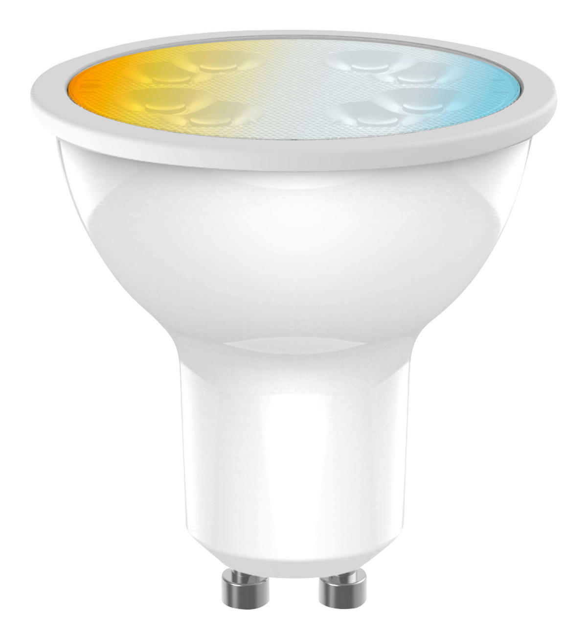 LED-LEUCHTMITTEL   GU10  - Klar/Weiß, Basics, Glas (5/5,4/5cm) - Tint