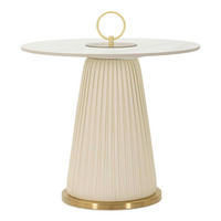 COUCHTISCH Creme, Weiß, Goldfarben  - Goldfarben/Creme, Basics, Keramik/Kunststoff (50/60/60cm)