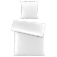 POSTEĽNÁ BIELIZEŇ satén biela 135/200 cm - biela, Modern, textil (135/200cm) - Novel
