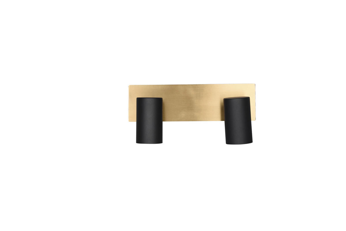 STRAHLER 30/9/15 cm   - Goldfarben/Schwarz, Basics, Metall (30/9/15cm) - Trio Leuchten