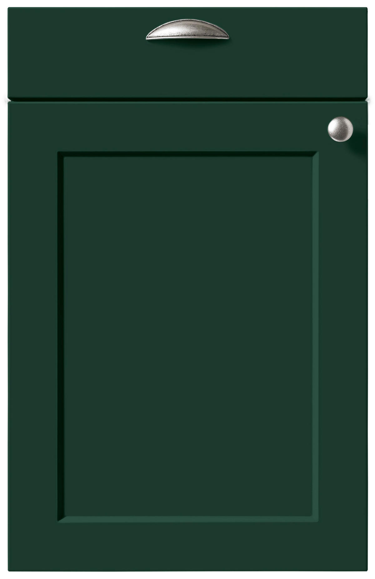 VGRADNA KUHINJA - žajbljevo zelena, Trendi, leseni material - Novel