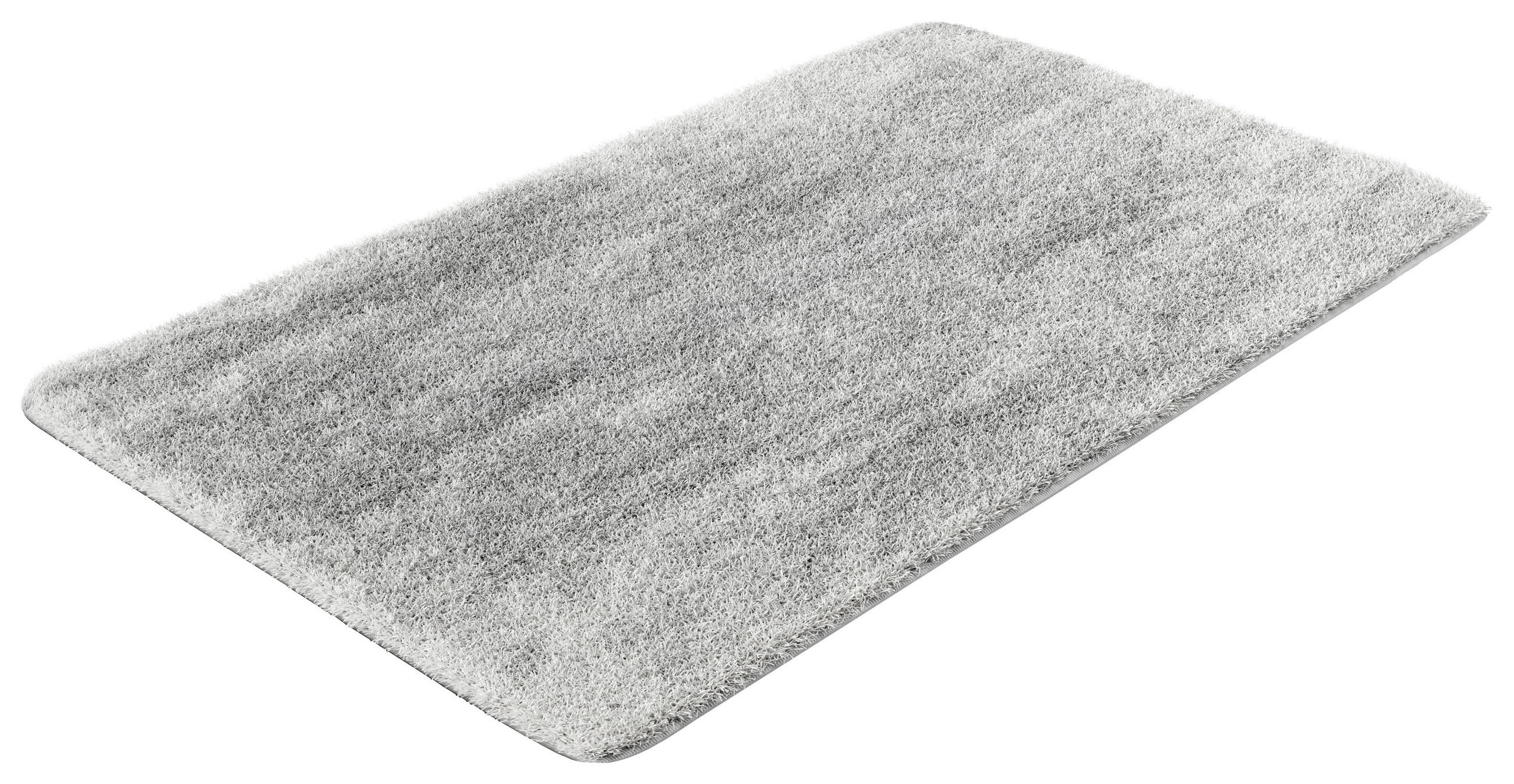 BADEMATTE Grau 60/100 cm  - Grau, Basics, Kunststoff/Textil (60/100cm) - Grund