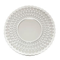 Oglindă Decorativă     - argintiu, Basics, sticlă (40/40/4cm)