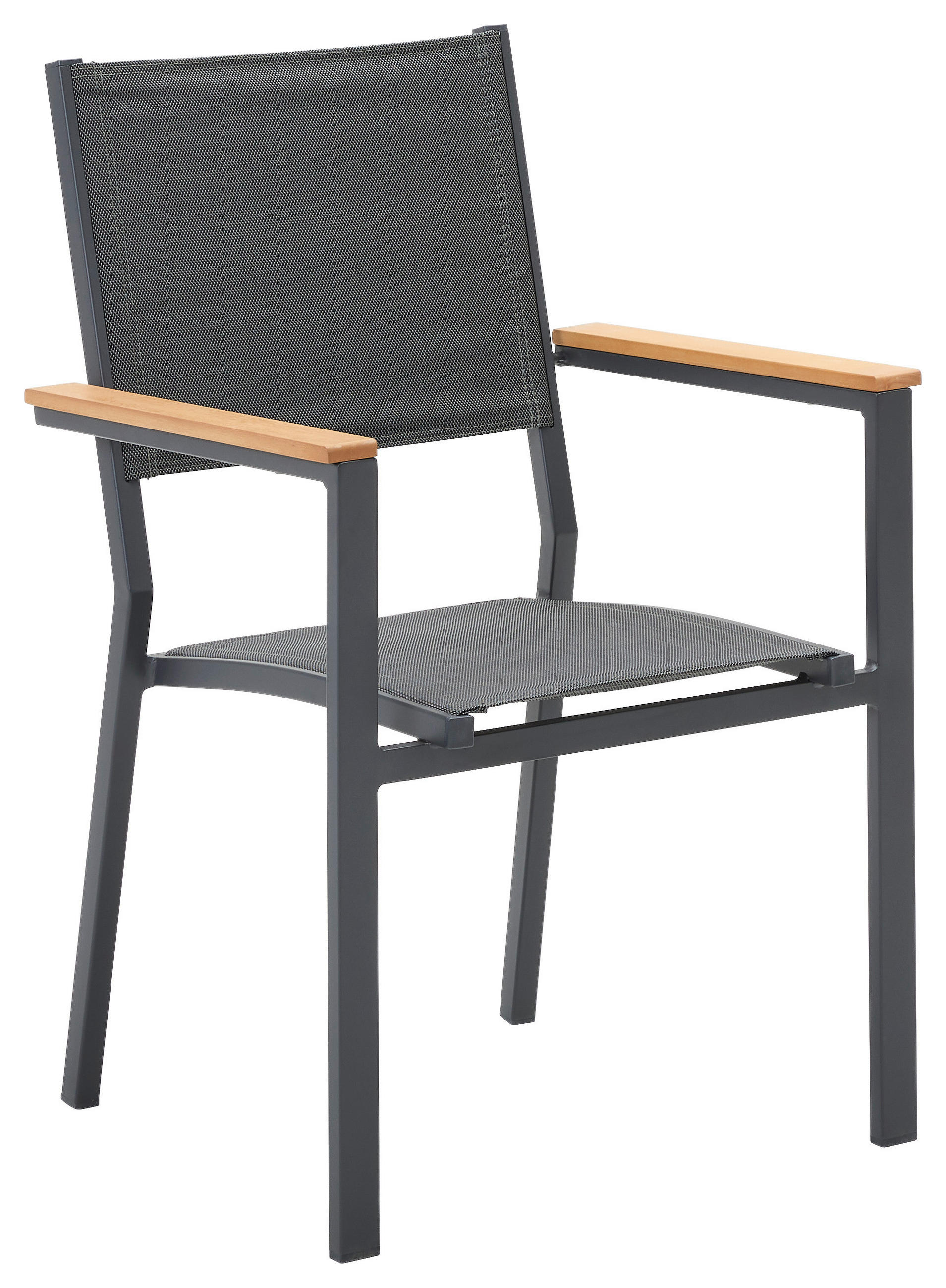 Ambia Garden Gartenstuhl Anthrazit 59x89.5x58 cm