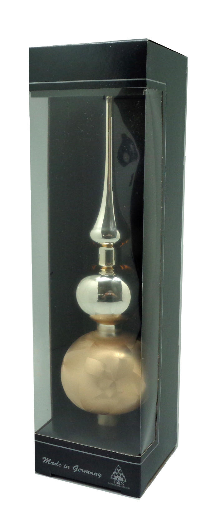 CHRISTBAUMSPITZE  - Champagner, Basics, Glas (9/32,5cm)