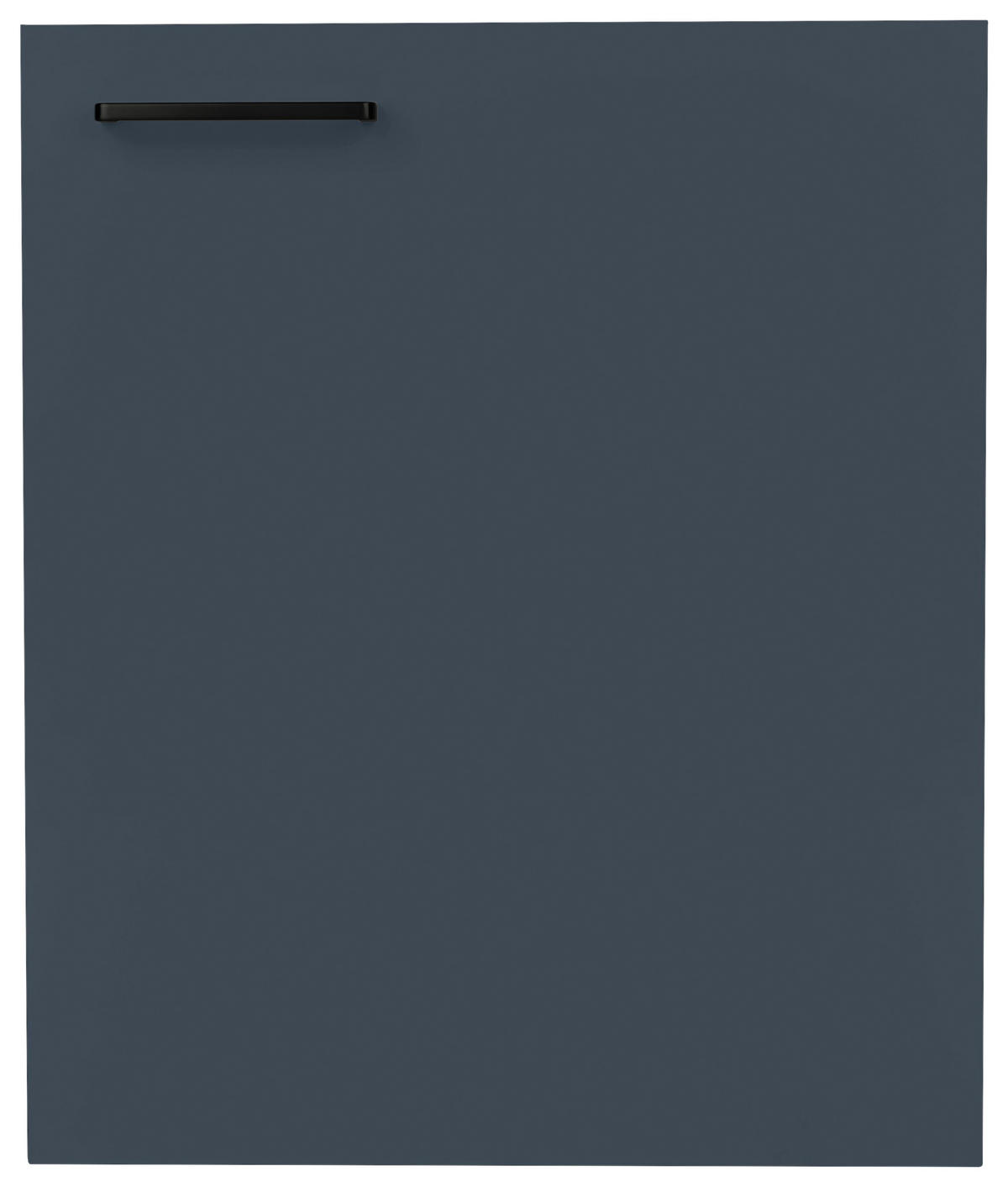 KÜCHENSCHRANKFRONT 60/72/1,9 cm  in Blau  - Blau/Schwarz, MODERN, Holzwerkstoff/Metall (60/72/1,9cm) - Nobilia