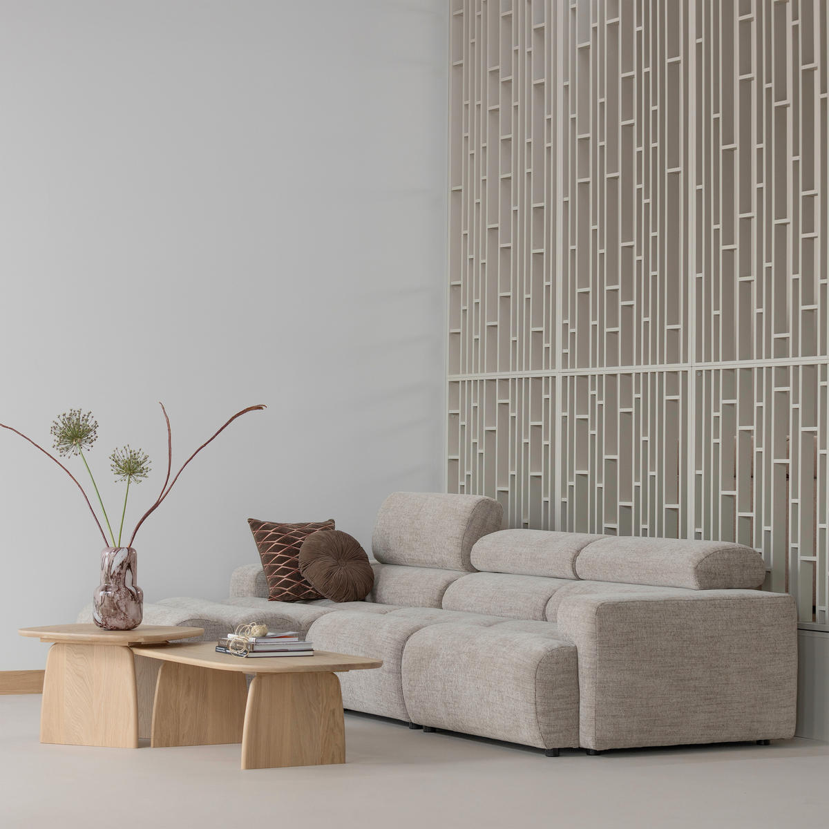 COUCHTISCH Tablo Eiche massiv 110/60/35 cm rechteckig Eichefarben  - Eichefarben, MODERN, Holz (110/60/35cm) - Livetastic