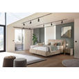 BOXSPRINGBETT 180/200 cm  in Beige  - Beige/Schwarz, Design, Kunststoff/Textil (180/200cm) - Johann Jakob