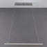LED-HÄNGELEUCHTE - Nickelfarben, Design, Kunststoff/Metall (100-140/8/140cm) - Ambiente