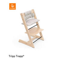 HOCHSTUHLEINLAGE Tripp Trapp classic cushion  - Grau, Basics, Textil (28/21/7cm) - Stokke