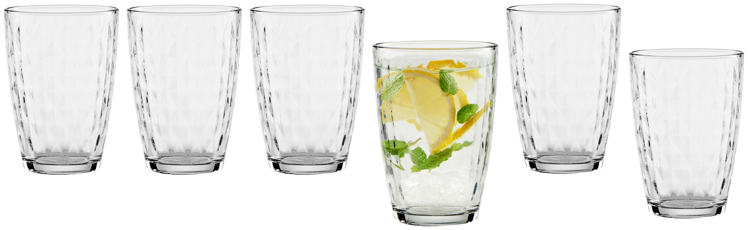 PAHAR LONG DRINK 415 ml  - străveziu, Trend, sticlă (415ml) - Homeware