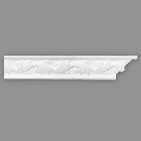 ZIERLEISTE 200/3,0/3,0 cm Weiß Kunststoff  - Weiß, Design, Kunststoff (200/3,0/3,0cm)