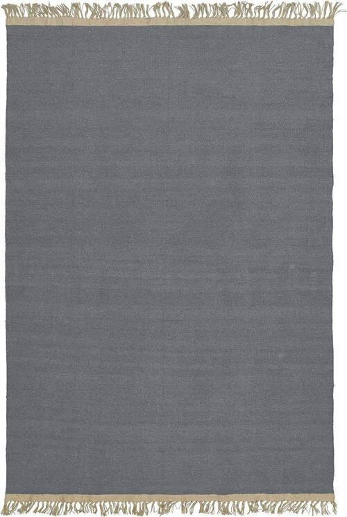 FLACHWEBETEPPICH 170/240 cm Grau  - Grau, Design, Textil (170/240cm) - Svanefors