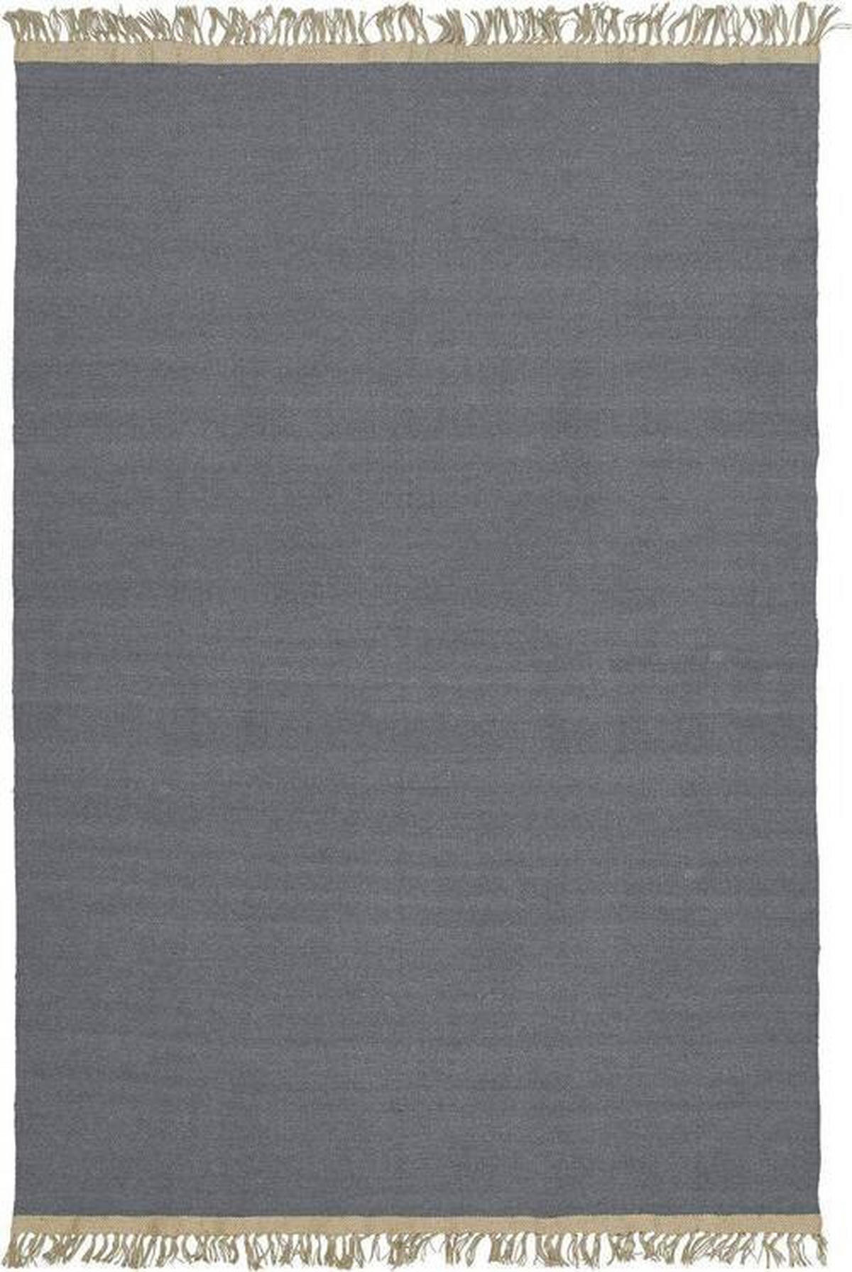 FLACHWEBETEPPICH 170/240 cm Grau  - Grau, Design, Textil (170/240cm) - Svanefors