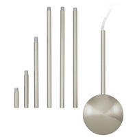 KABELKANALVERLÄNGERUNG - Nickelfarben, Basics, Metall (12/157cm) - Eglo