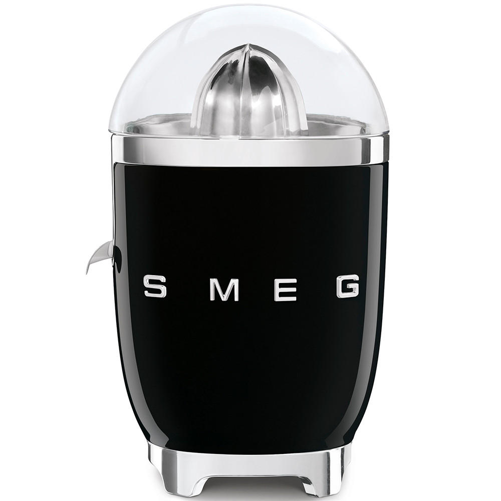 CJEDILO ZA LIMUN 50`STYLE  - crna visoki sjaj, Basics, metal (16.6/28.1/16.6cm) - SMEG