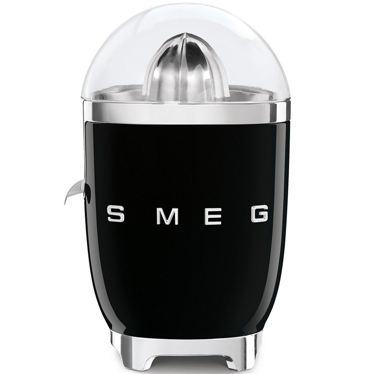 OŽEMALNIK ZA LIMONE - črna/visoki sijaj, Basics, kovina (16.6/28.1/16.6cm) - SMEG