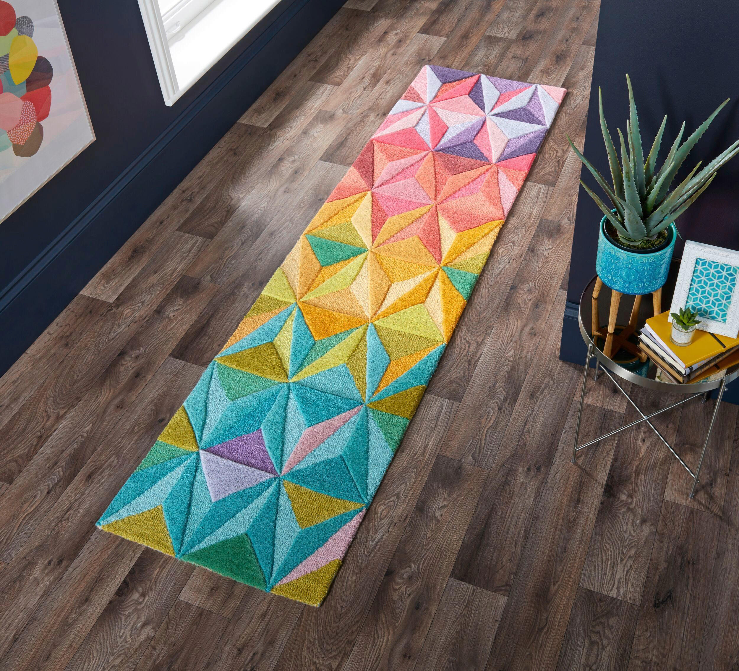VLNĚNÝ KOBEREC, 230/60 cm, vícebarevná - vícebarevná, Basics, textil (230/60cm)