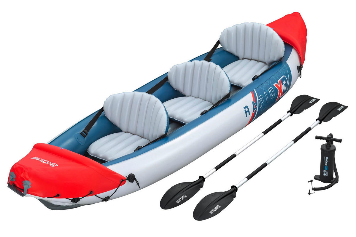 KAJAK 65052 VENTURA KAYAK  - Rot/Grau, KONVENTIONELL, Kunststoff/Metall (381/100cm) - Bestway