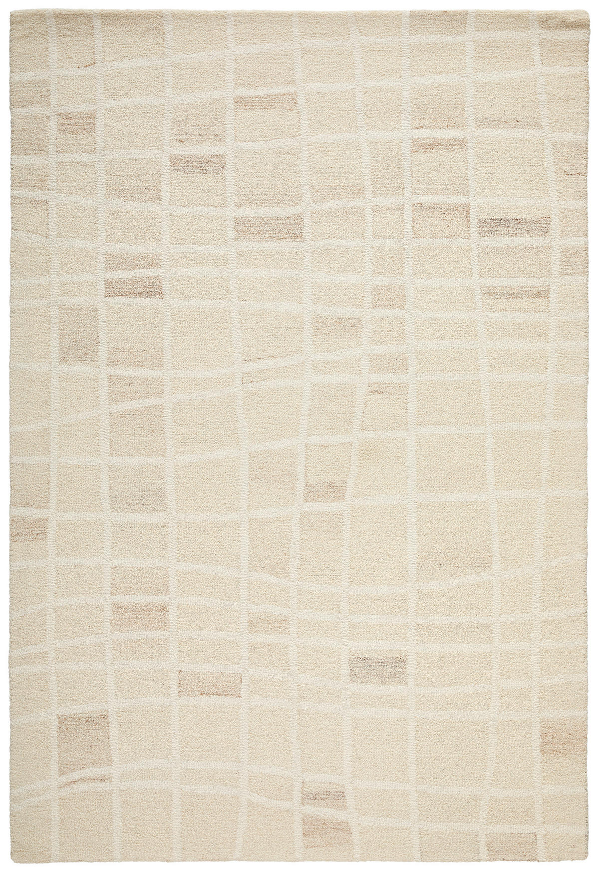 WOLLTEPPICH 130/190 cm Edition Alkatif Modern Beige  - Beige, Design, Textil (130/190cm) - Novel
