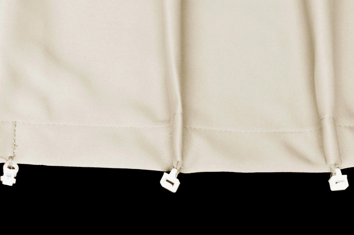 VERDUNKELUNGSVORHANG Verdunkelung  - Weiss, Basics, Textil (140/260cm)