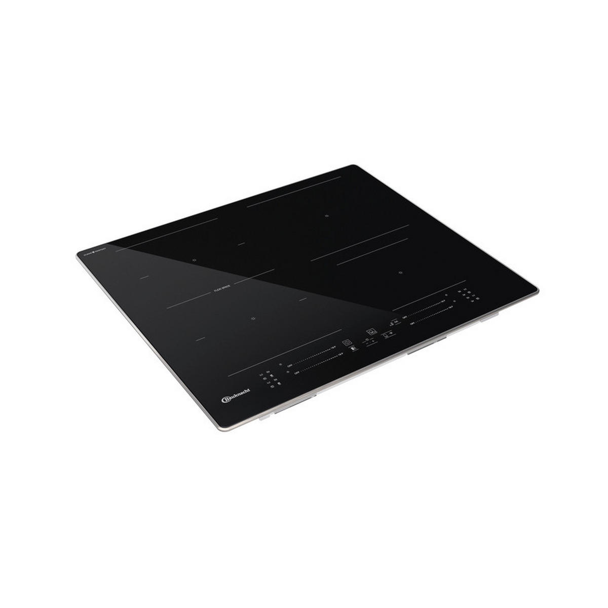 BACKOFENSET BAKO AIRFRY  - Edelstahlfarben/Schwarz, Basics, Glas/Metall (59,5/57,5/57cm) - Bauknecht