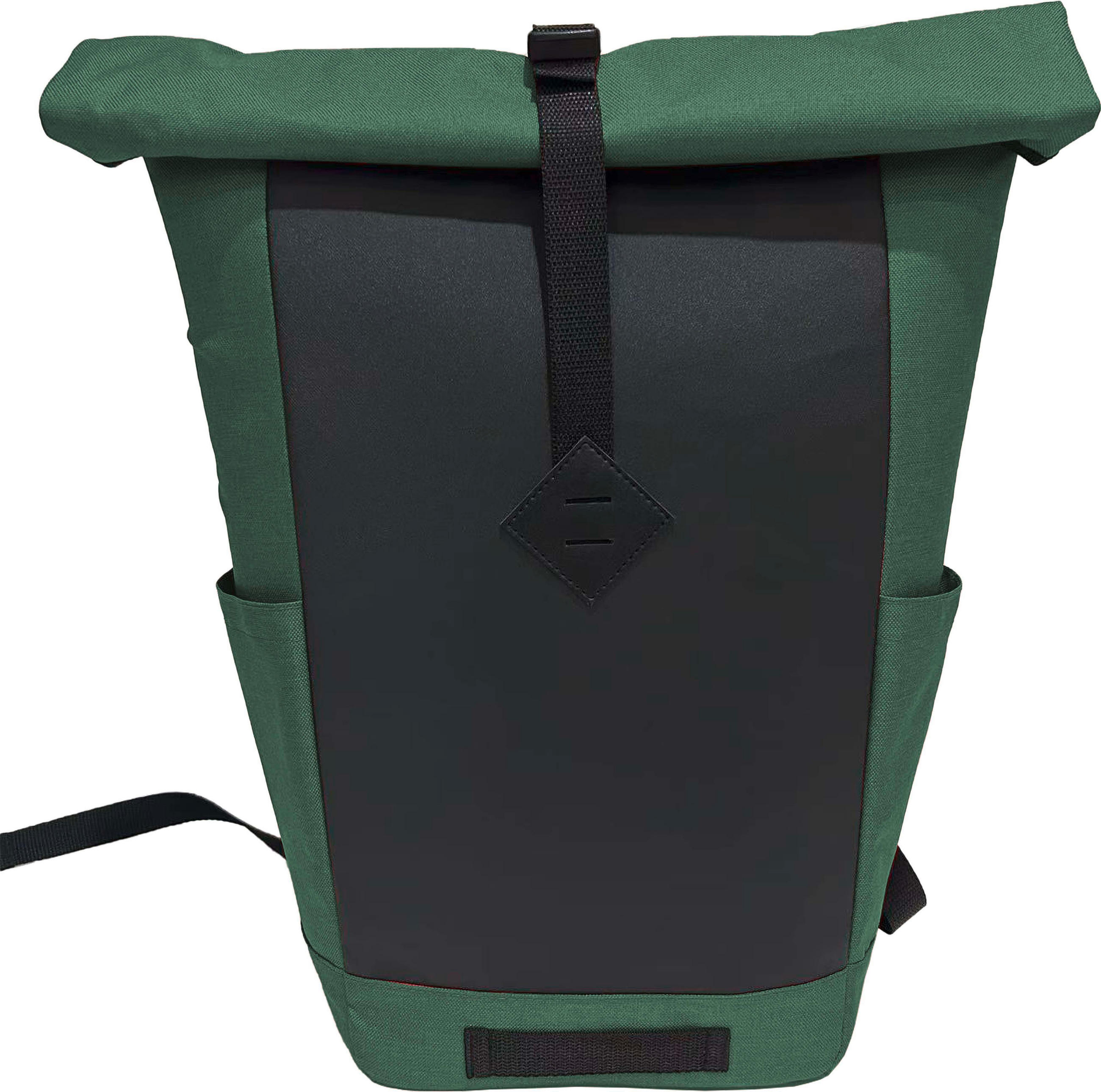 RYGGSÄCK - grön/antracit, Basics, metall/textil (32,5/14,5/62,5cm) - Ambia Home
