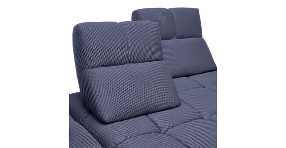 ECKSOFA in Struktur Violett 233/313 cm - Violett/Schwarz, Design, Kunststoff/Textil (233/313cm) - Emilio Belluti