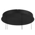 LED-HÄNGELEUCHTE Itonda 52,5/180 cm   - Braun, Design, Glas/Metall (52,5/180cm) - Dieter Knoll