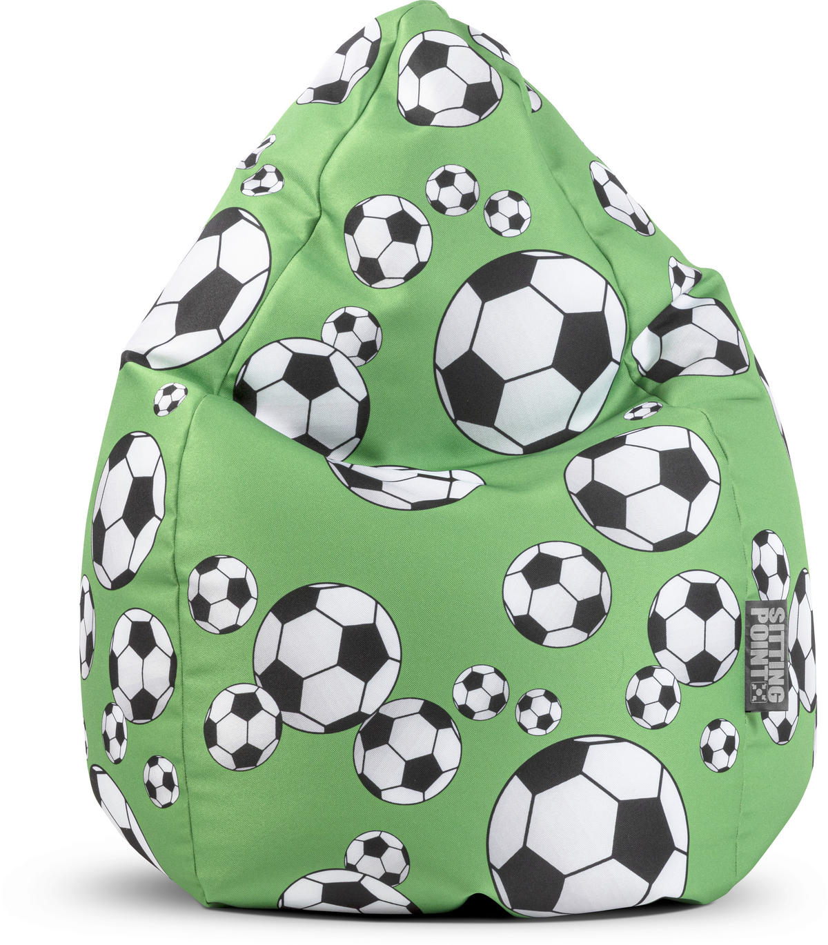 VREČA ZA SEDENJE   70/90/70 cm           zelena, bela  - zelena/bela, Konvencionalno, tekstil (70/90/70cm)