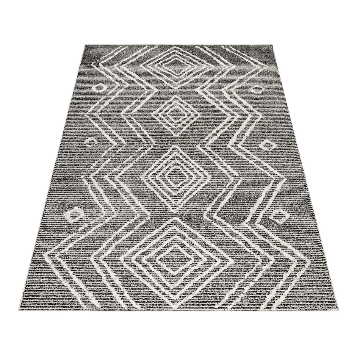 LÄUFER 80/250 cm Tasa Schwarz  - Schwarz, Design, Textil (80/250cm) - Novel