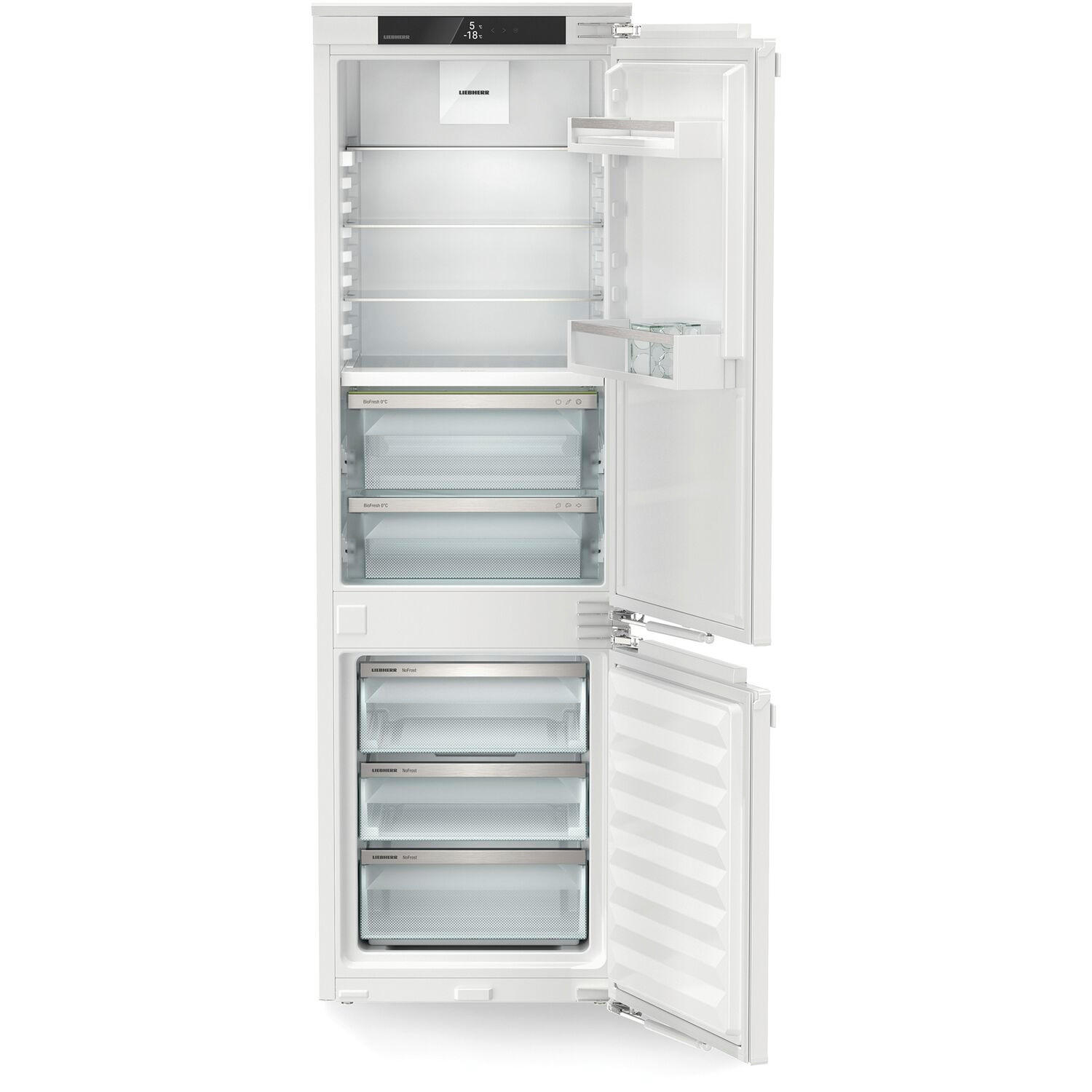 KÜHL-GEFRIER-KOMBINATION IKGBN51VD23I  - Weiß, Basics, Kunststoff (56/178/55cm) - Liebherr
