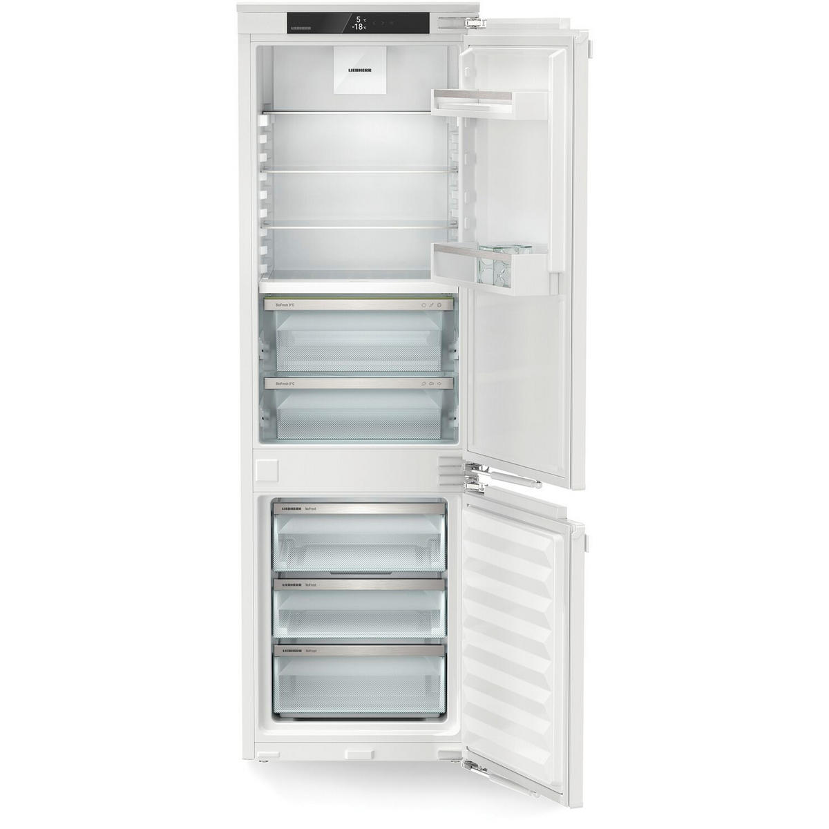 KÜHL-GEFRIER-KOMBINATION IKGBN51VD23I  - Weiß, Basics, Kunststoff (56/178/55cm) - Liebherr