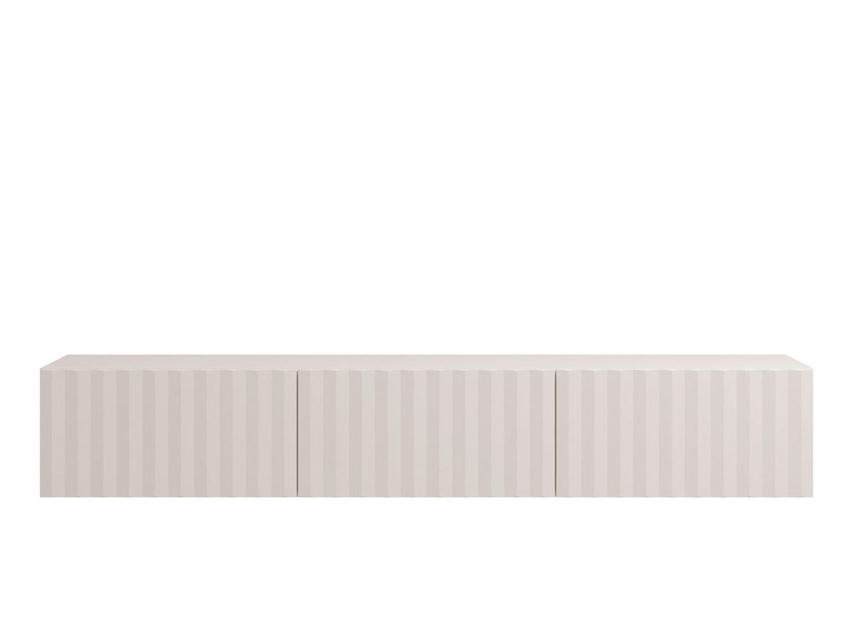 TV-ÁLLVÁNY fehér  - magasfényű fehér/fehér, Basics, faalapú anyag (192/31,5/42cm) - Xora