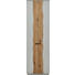 GARDEROBENSCHRANK lackiert Eichefarben - Eichefarben/Schwarz, Design, Metall (61/200/36cm) - Dieter Knoll