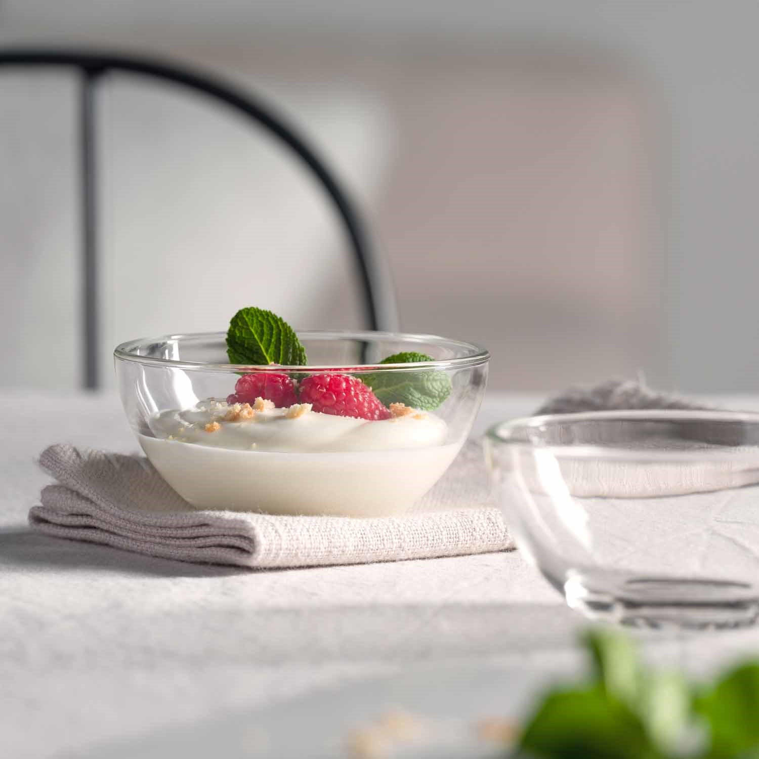 SERVIERSCHALENSET Cucina    - Transparent, Design, Glas (10,00/4,30/10,00cm) - Leonardo