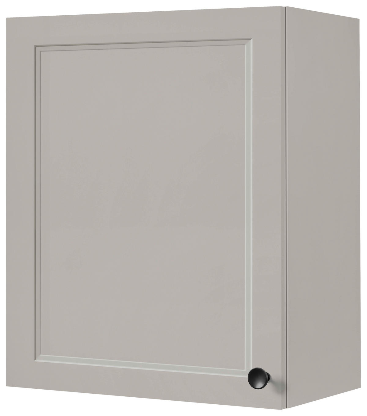 KÜCHENOBERSCHRANK 60/72/35 cm  in Grau  - Schwarz/Grau, MODERN, Holzwerkstoff/Metall (60/72/35cm) - Nobilia