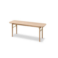 BÄNK  i trä ek Bianco  - ek Bianco, Design, trä (120/47/35cm) - Skovby