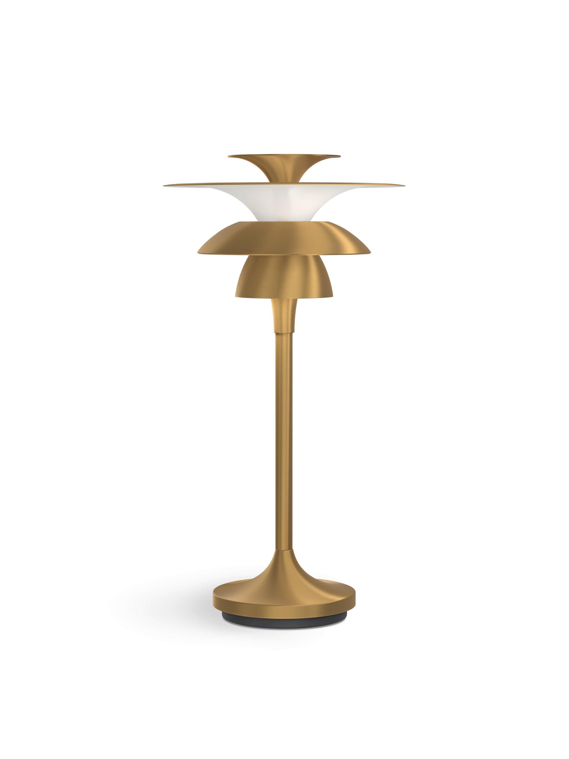 BORDSLAMPA Picasso 18/34,7 cm   - mässingsfärgad, Design, metall (18/34,7cm) - Belid