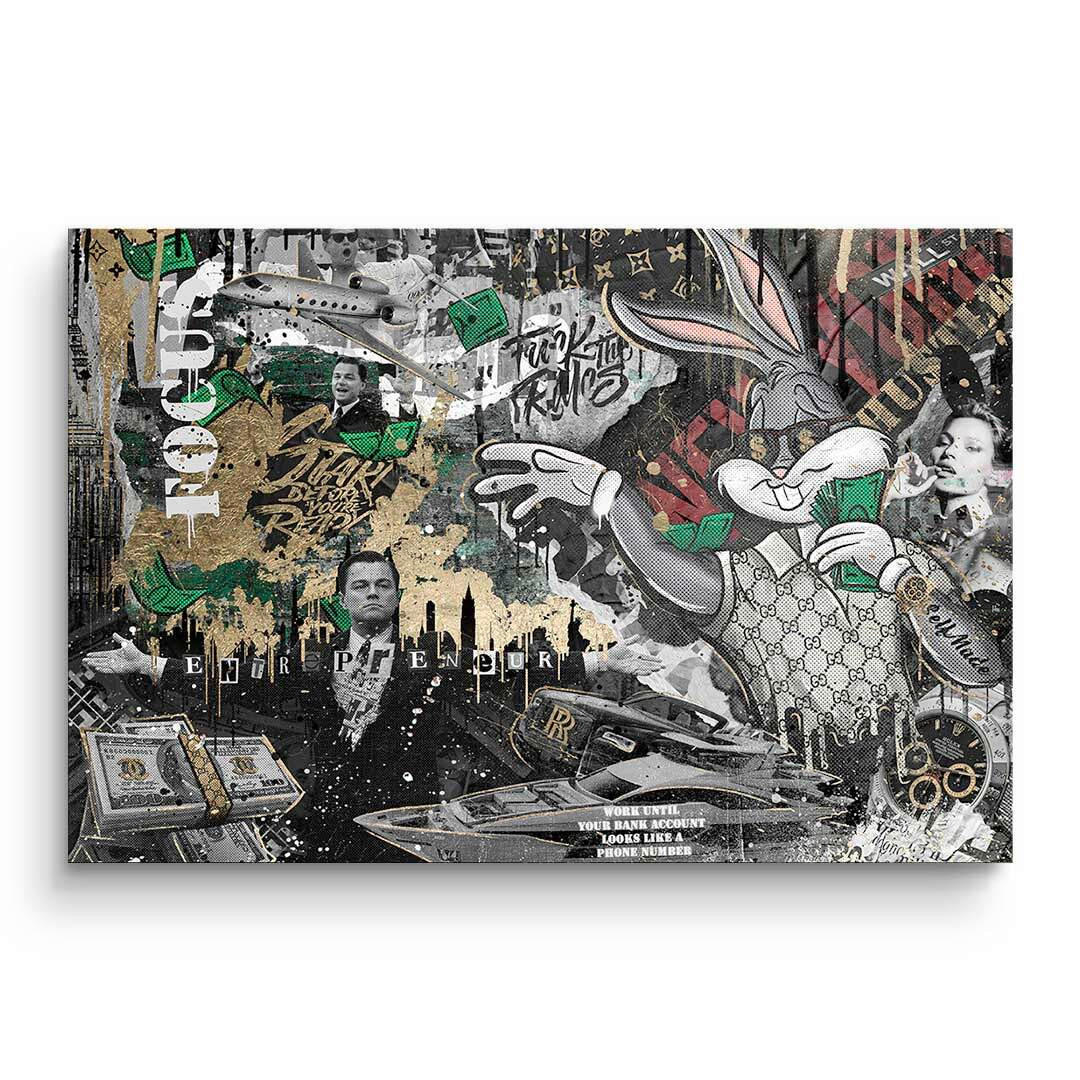 KUNSTDRUCK 116/78 cm  - Multicolor, Basics, Holz (116/78cm)
