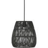 HÄNGELEUCHTE PR Home SAIGON   - Schwarz, Natur, Kunststoff (28cm)